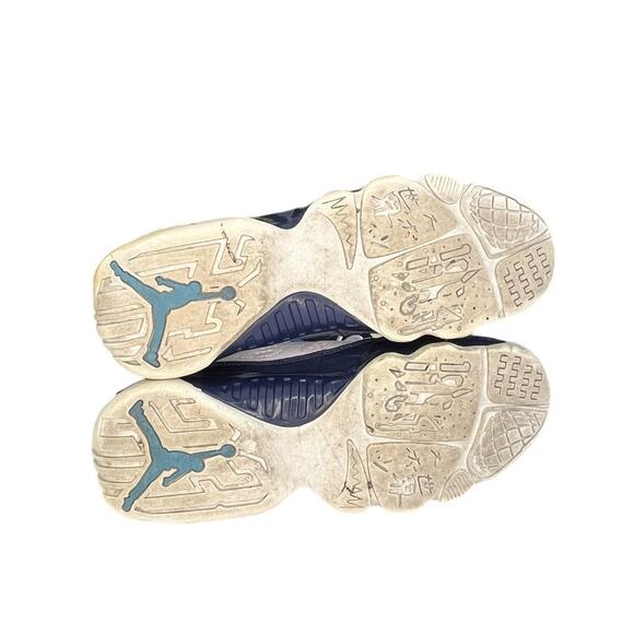 Nike Air Jordan Retro 9 'Pearl Blue' UNC GS 302359-145 Sz 6.5Y - Picture 5 of 6